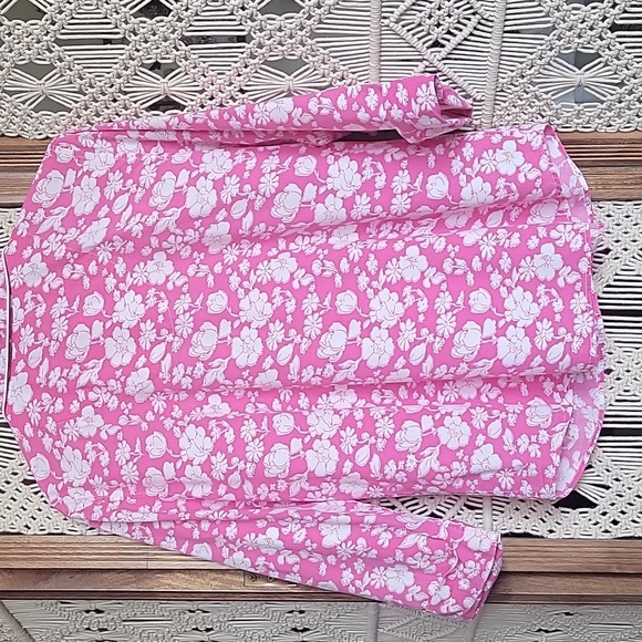 Lauren Ralph Lauren Floral Pajama Set. 100% Cotton. Size Large . - Picture 4 of 16